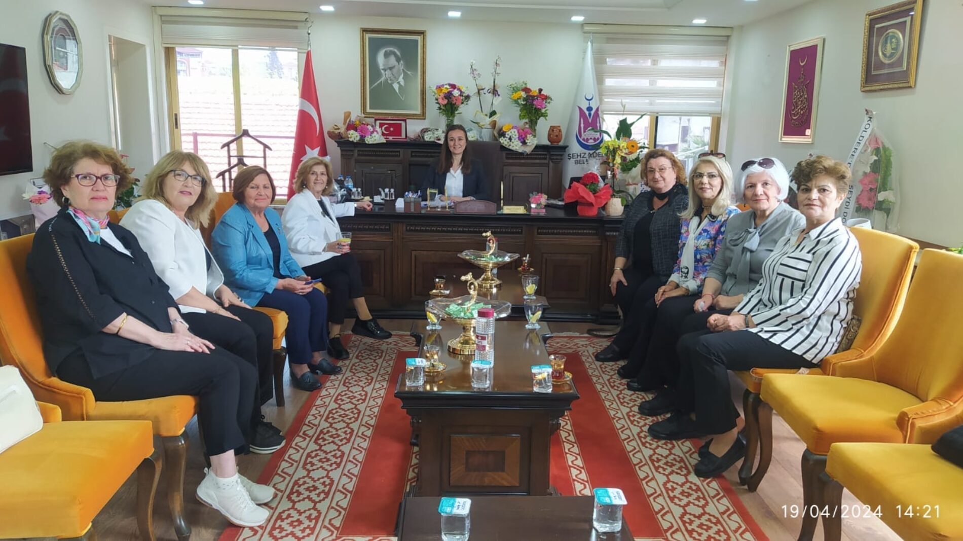 TYSD Manisa Şubemiz Belediye Başkanı Sn. Gülşah Durbay’ı Ziyaret Etmişlerdir