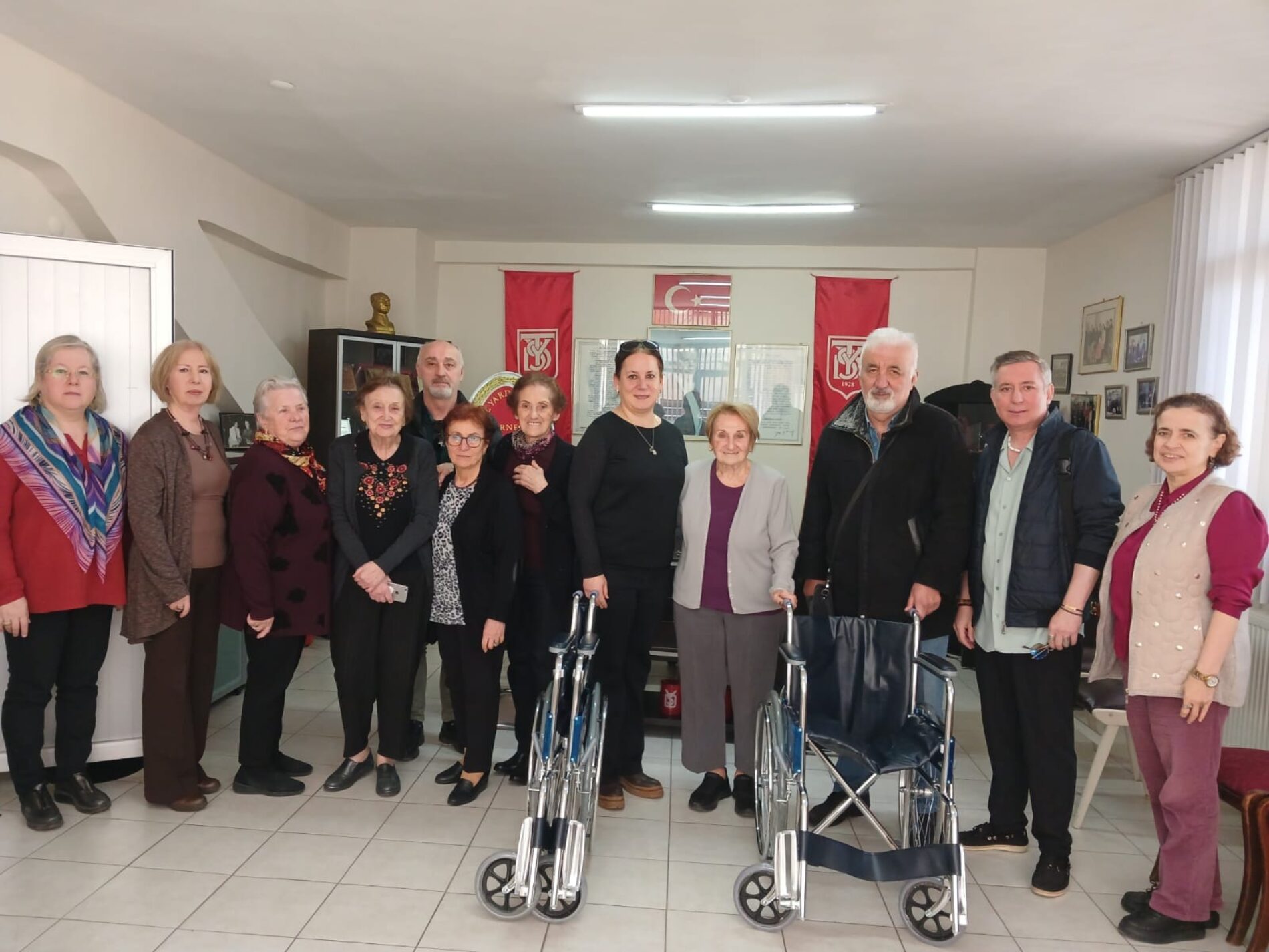 TYSD Kocaeli Şubemiz Spina Bifida Derneği’ne 2 Adet Tekerlekli Sandalye Bağışında Bulunmuştur