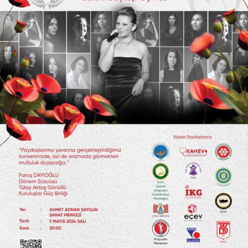 TYSD İzmir Şubemizden “Şarkılarda Kadın” Başlıklı Konsere Destek