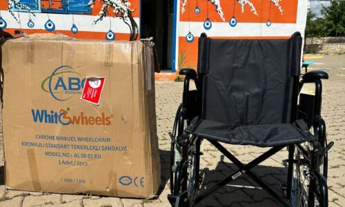 TYSD Bakırköy Şubemizin Tekerlekli Sandalye Armağanı