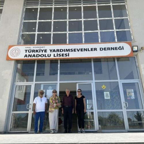 TYSD Van Şubemizde “Türkiye Yardım Sevenler Derneği Anadolu Lisesi”i Ziyaret Edilmiştir