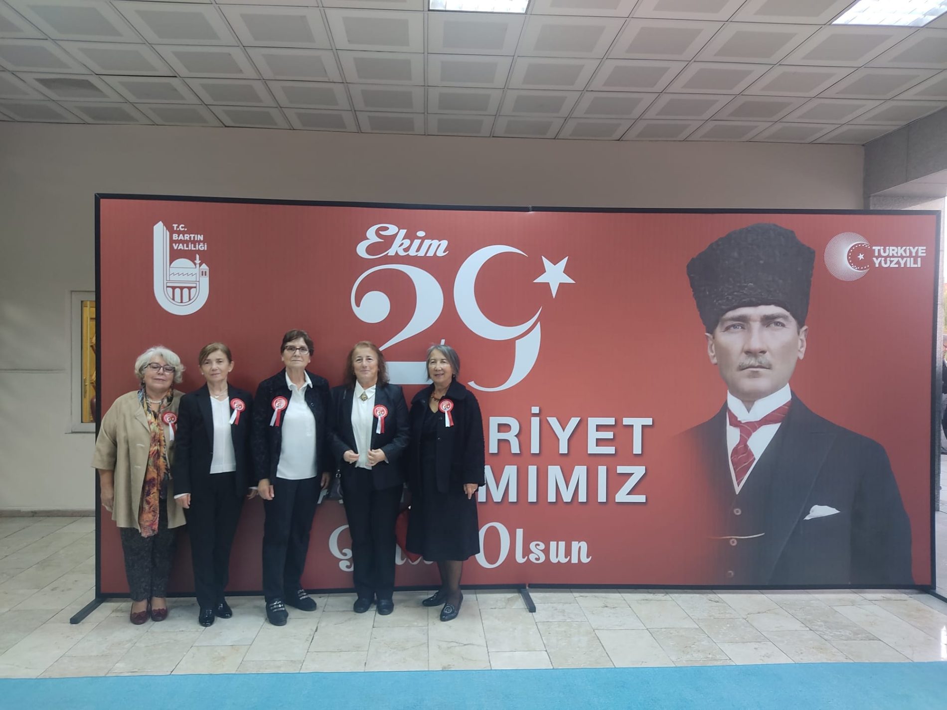 TYSD Bartın Şubemiz Cumhuriyetimizin 101. Yılını Kutlamaktadır