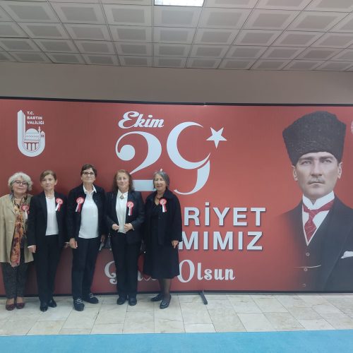 TYSD Bartın Şubemiz Cumhuriyetimizin 101. Yılını Kutlamaktadır