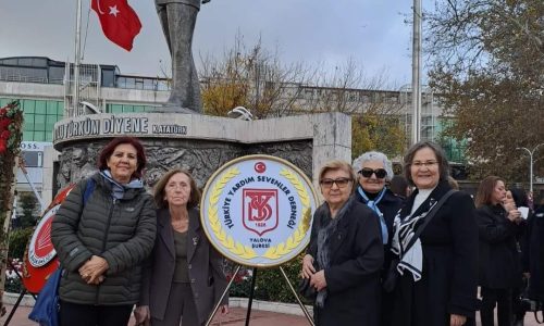 TYSD Yalova Şubemiz Atamızı Saygı, Minnet ve Hasretle Anmaktadır