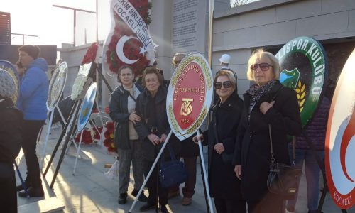 TYSD Kocaeli Şubemiz Atamızı Saygı, Minnet ve Hasretle Anmaktadır