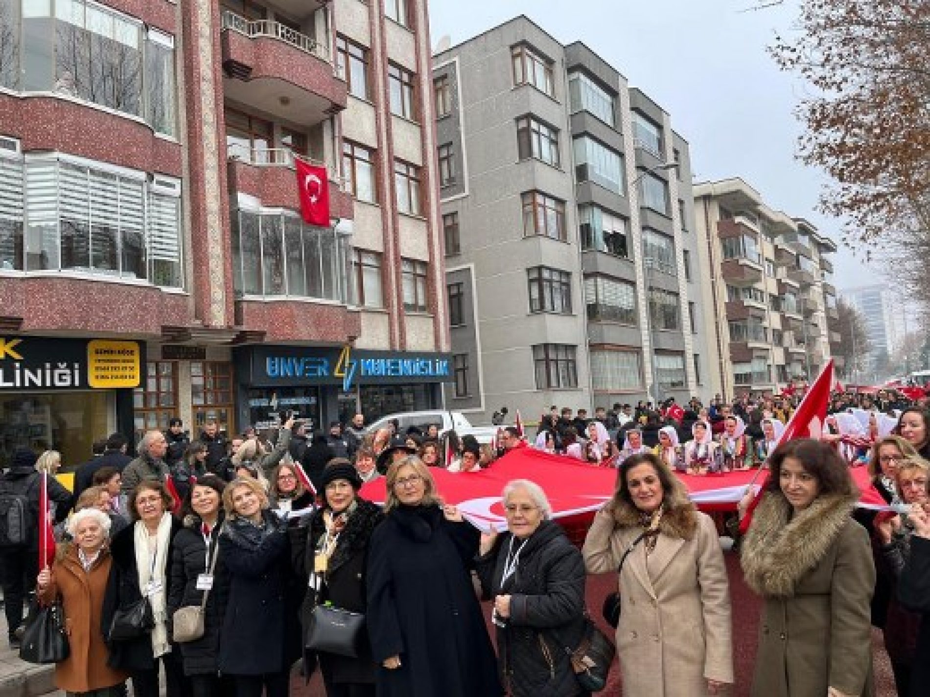 TYSD Kastamonu Şubemiz 10 Aralık İlk Türk Kadın Mitingi’nin 105. Yılı Etkinliğine Katılım Göstermiştir